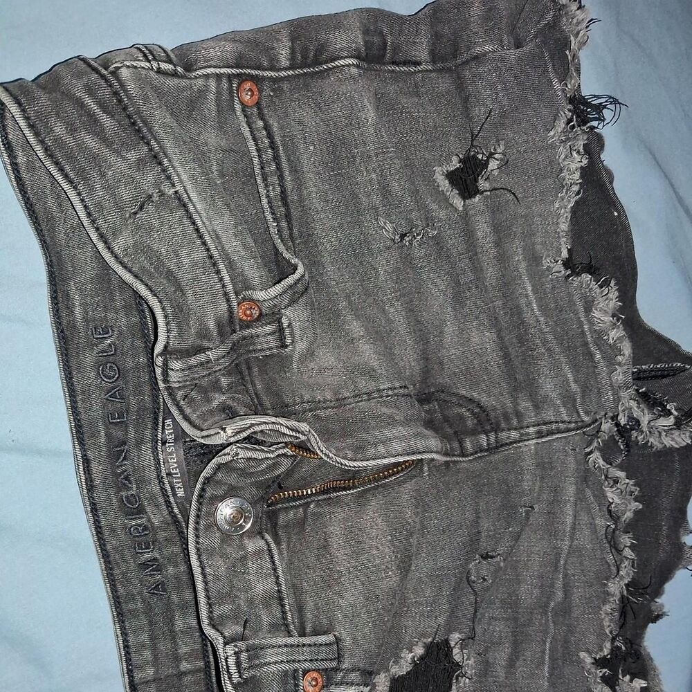 American-eagle Women's Grey Shorts